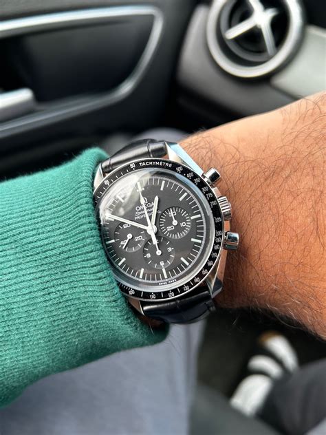 omega speedmaster pre moon wrist|Omega Speedmaster moon watch review.